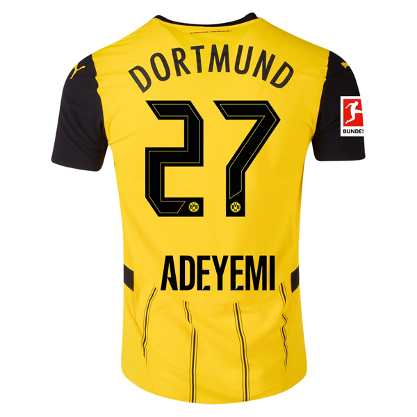 Borussia Dortmund Adeyemi 2024-2025 Bun Home Jersey – Authentic Shirt