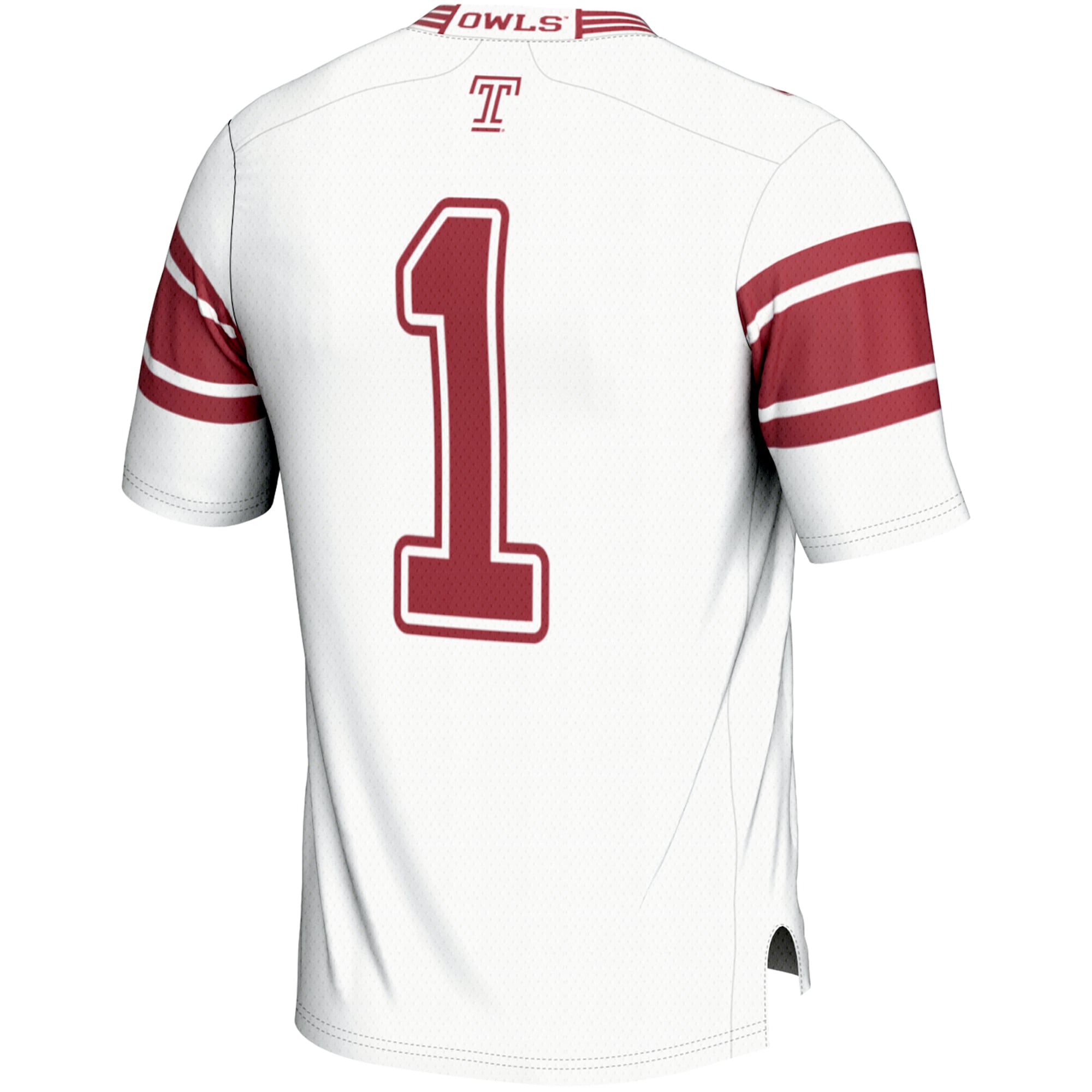 #1 Temple Owls GameDay Greats Youth Endzone Football Jersey - White