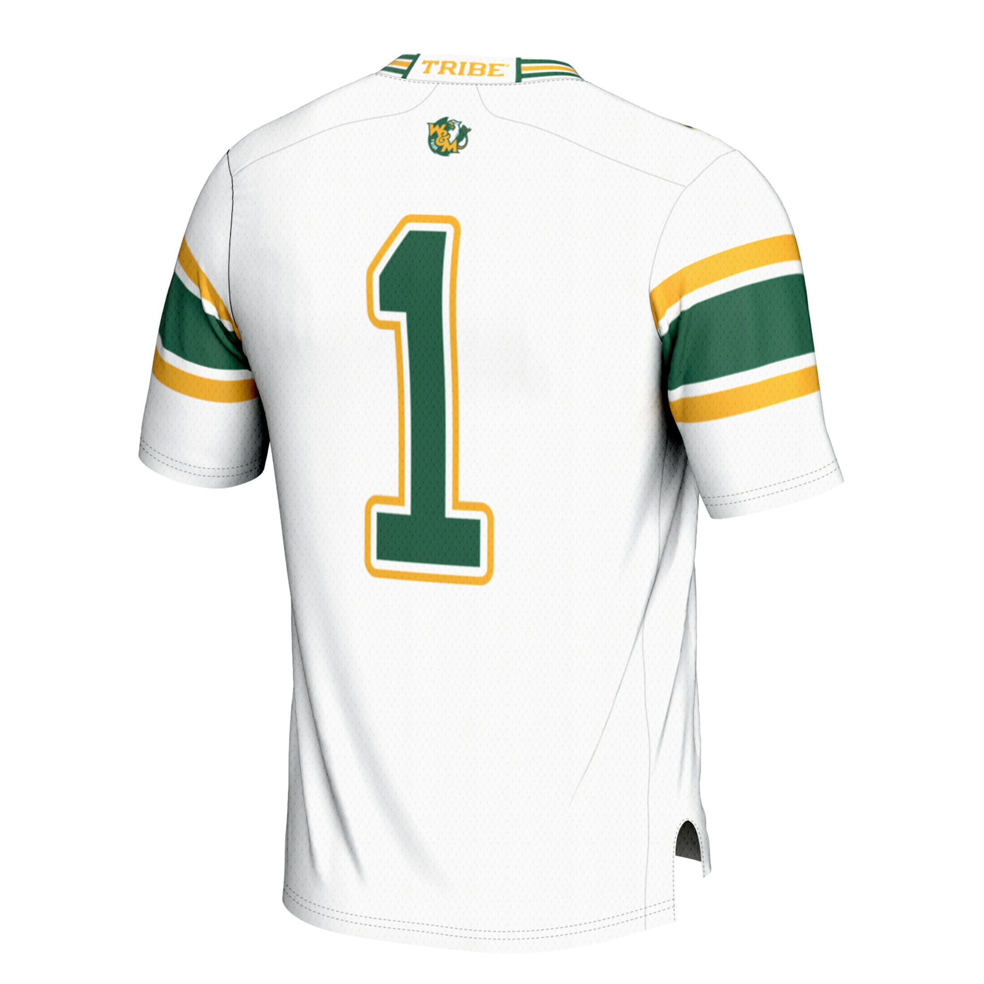 #1 William & Mary Tribe GameDay Greats 2026 Season Football Jersey - White