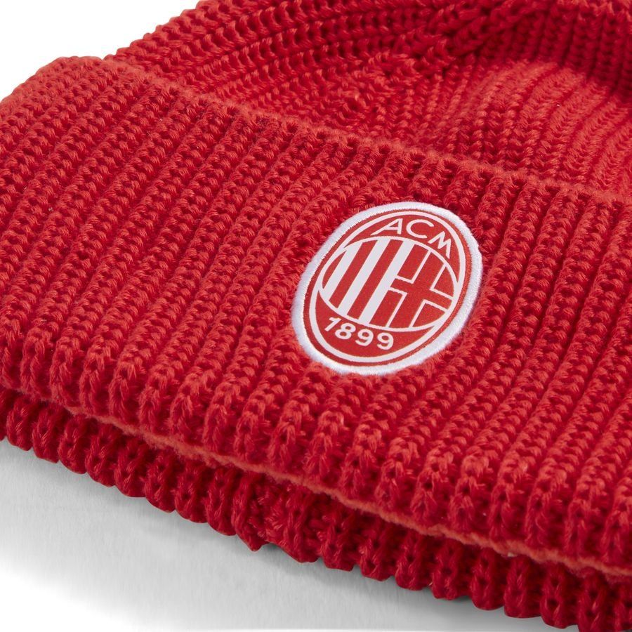 Milan Beanie Essentials For All Time Red/puma Pure White