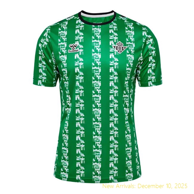 2024-2025 Real Betis Pre Game High-Quality Jersey (Green) - Discounted