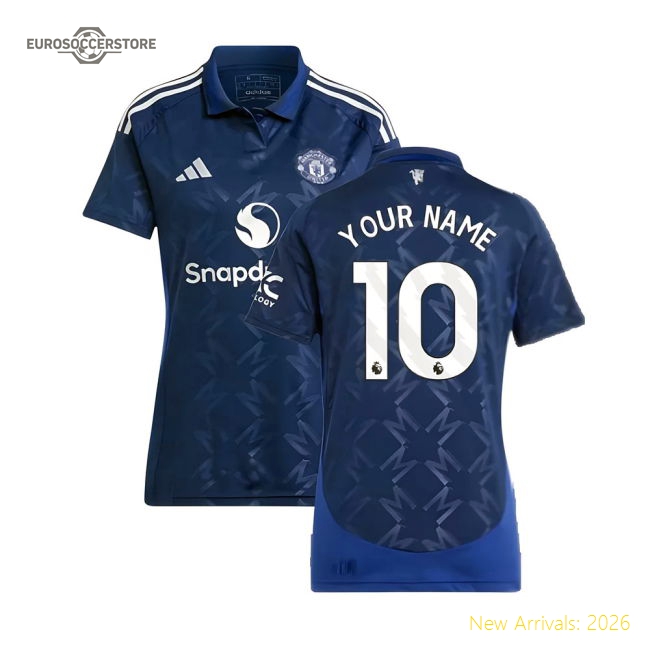 Chic Womens Man Utd Jersey 2024-2025 Moisture-wicking Aeroready