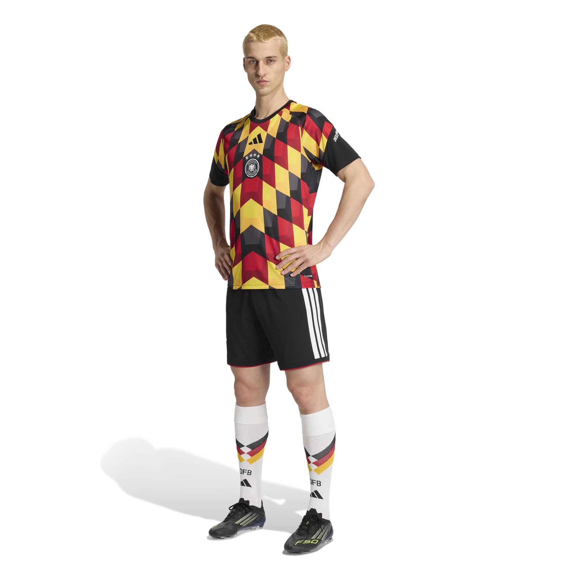 [LK] Germany National Team 2026 Pre-Match Jersey Top - Black