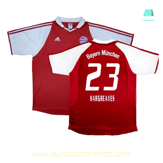 Bayern Munich 2003-04 Home Shirt ((Excellent) XL) (Hargreaves 23)
