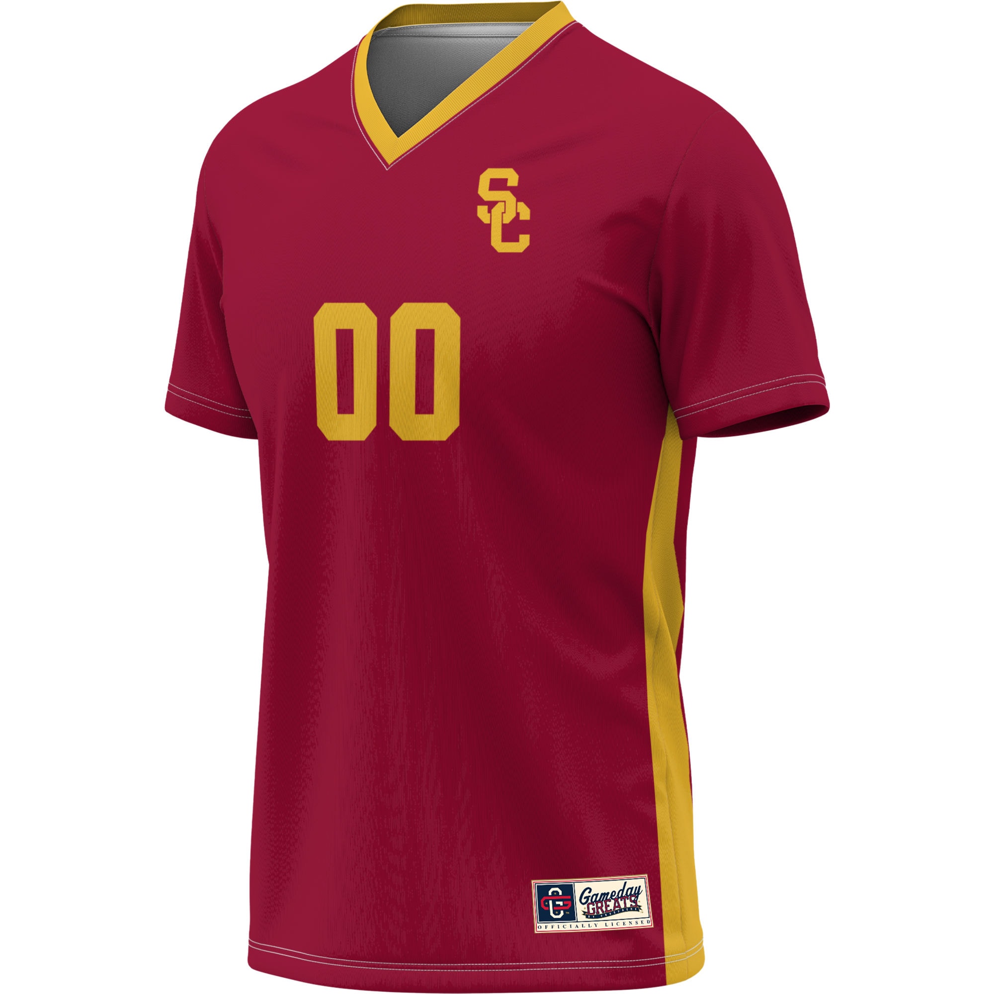 [DDG] USC Trojans GameDay Greats Youth Pick-A-Player NIL Lightweight Soccer Jersey - Cardinal