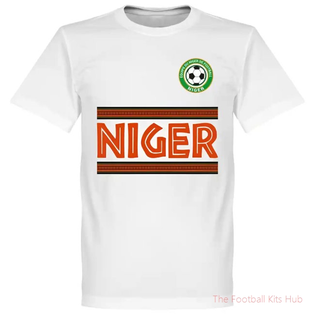 Men Niger Team T-Shirt - White