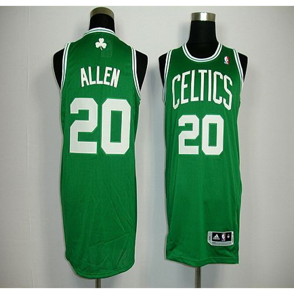 Authentic 20 Green Jersey - Basketball Fan Gear