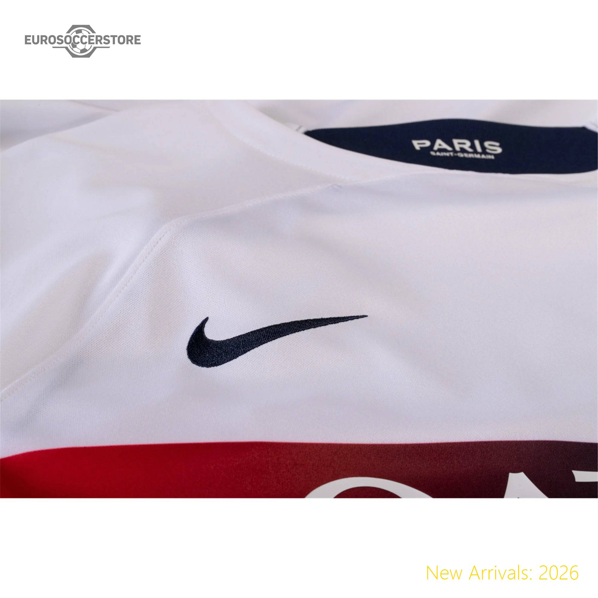 Officially Licensed Kids Psg Team Away Durable Jersey 2023