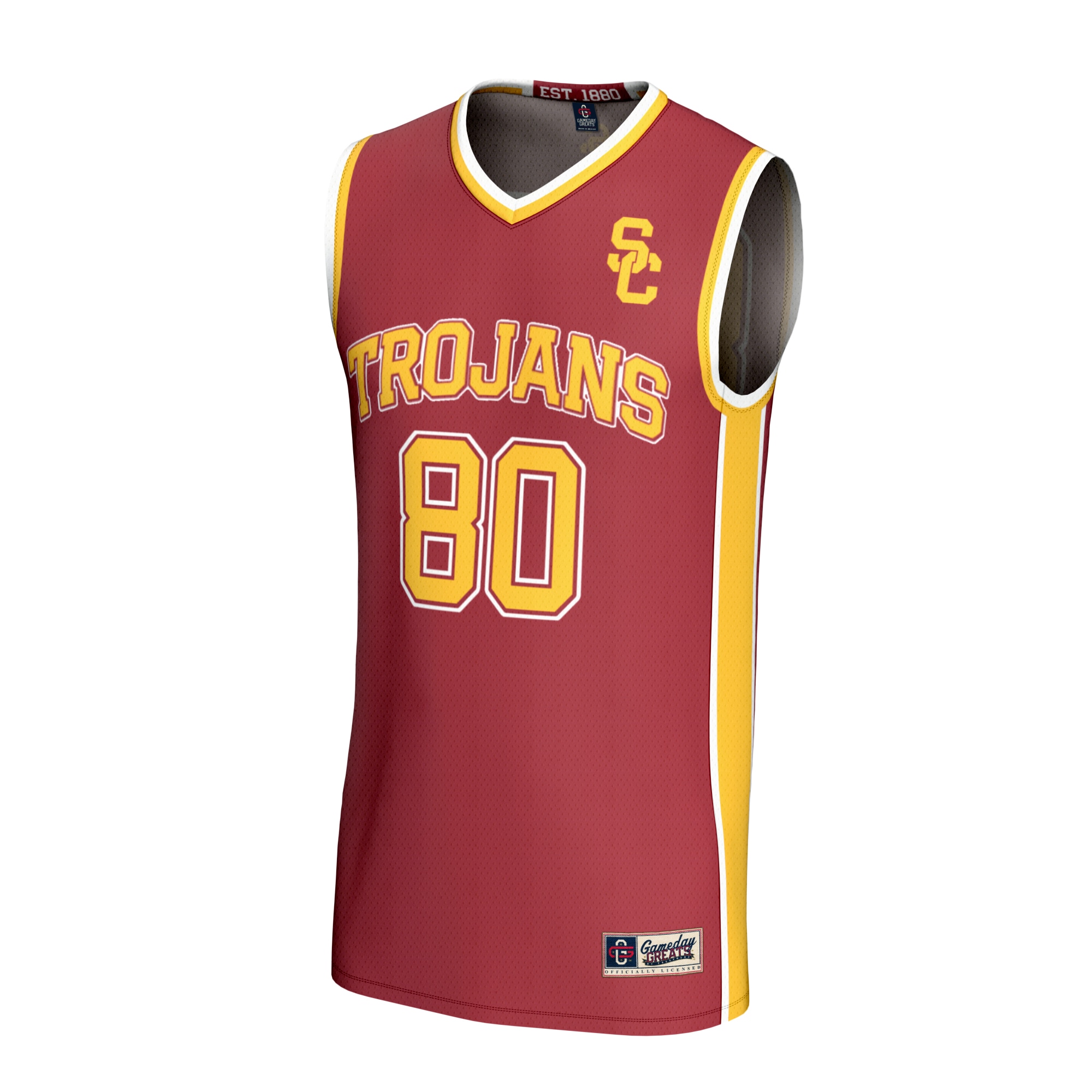 [DDG] USC Trojans GameDay Greats Youth Lightweight Basketball Fashion Jersey - Cardinal