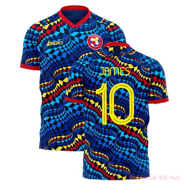 Colombia 2025-2026 Fourth Concept Football Kit (Libero) (JAMES 10)