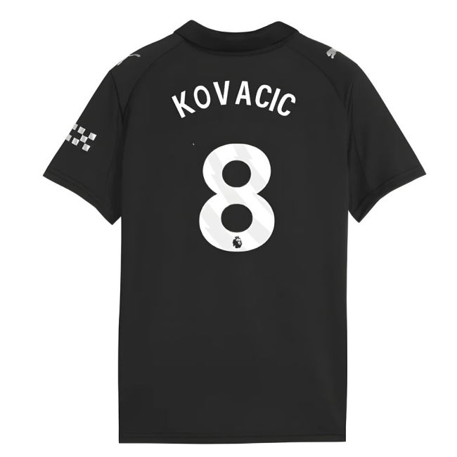 2025-2026 Man City Soccer Jerseys Away Jersey (Kids) #55