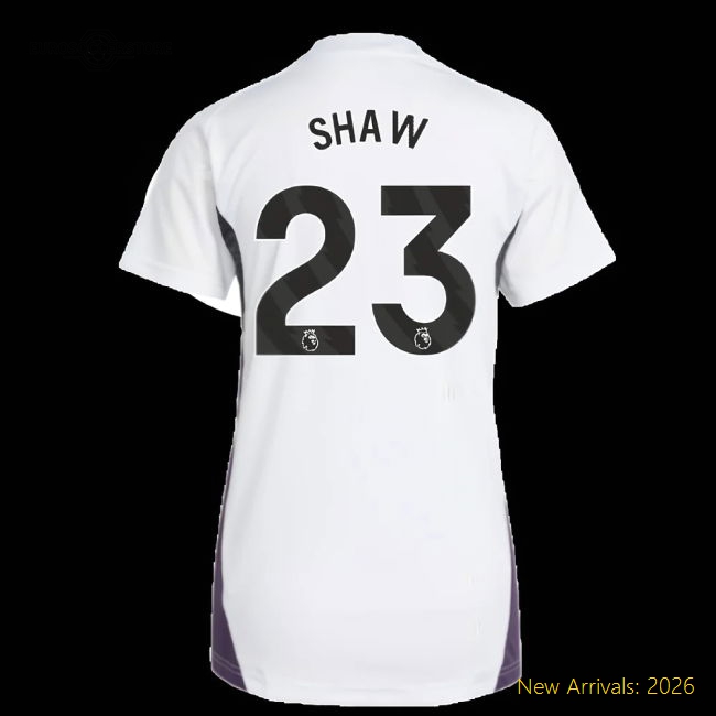2025-2026 Man Utd Training Jersey (White) - Womens (Shaw 23)