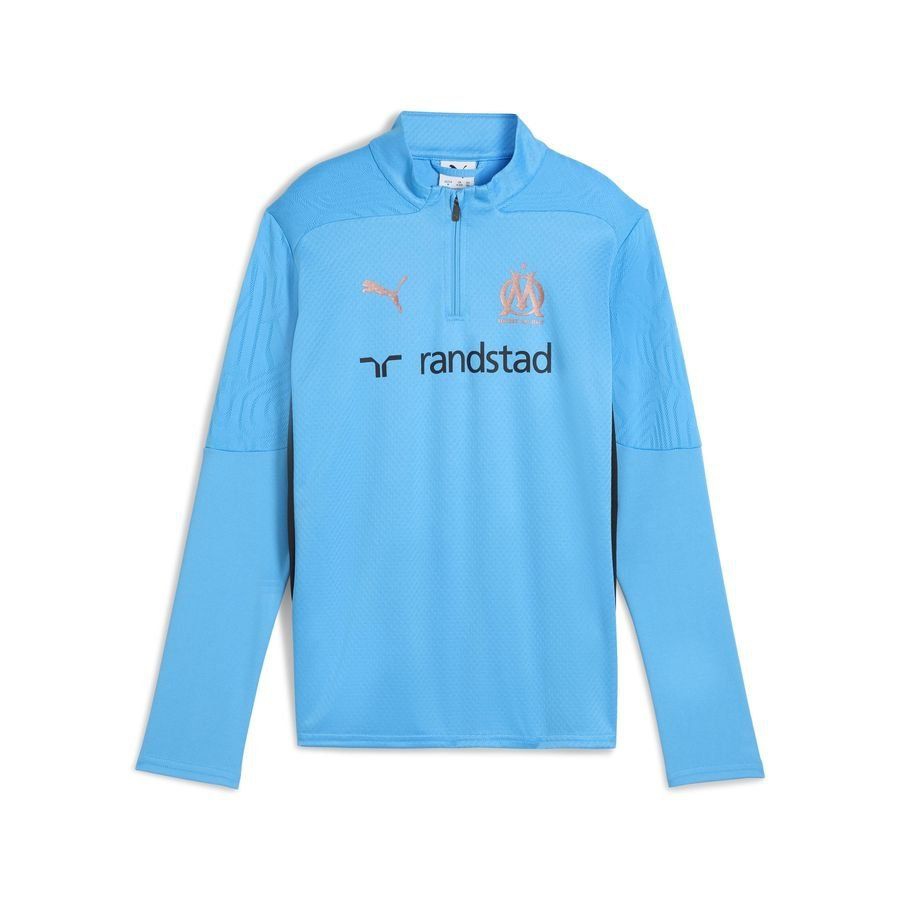 [EFKS] Marseille Zip Bleu Azur/Copper Training Kids Uniform 1/4