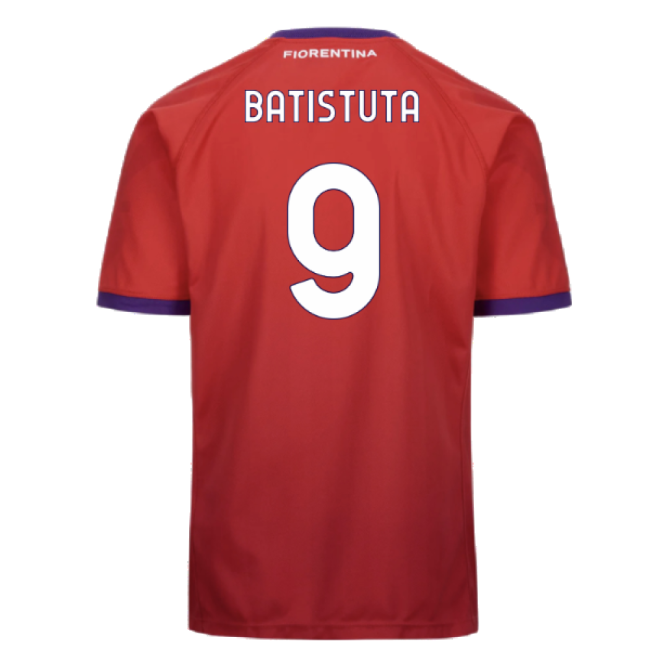 2024-2025 Fiorentina Third Shirt (Batistuta 9) Antibacterial