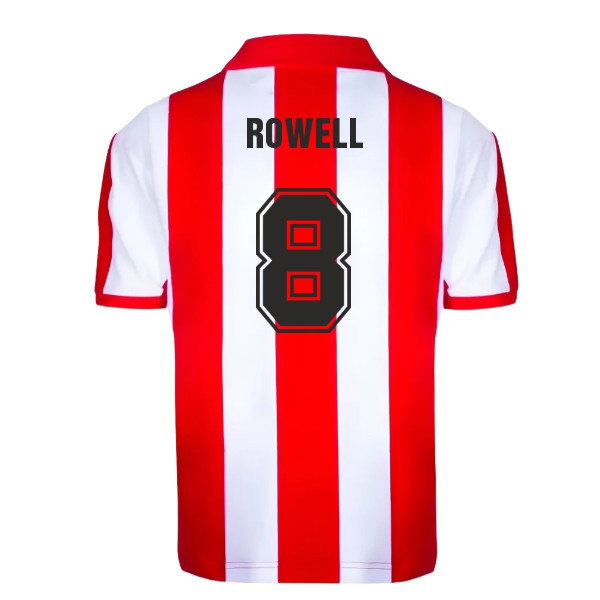 [JED] Sunderland 1978 Umbro Retro Football Shirt (Rowell 8)