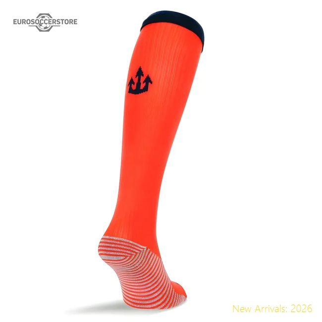 Excellent 2021-2022 Atletico Madrid Away Socks (laser Crimson)