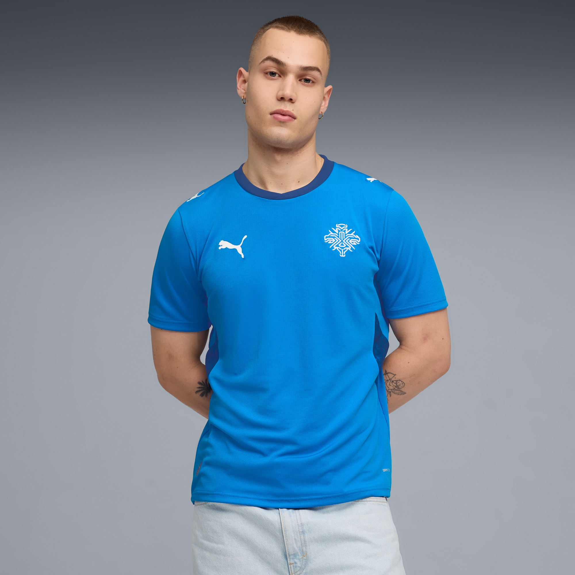 [JED] Youth Iceland National Team 2026 Home Replica Jersey - Royal