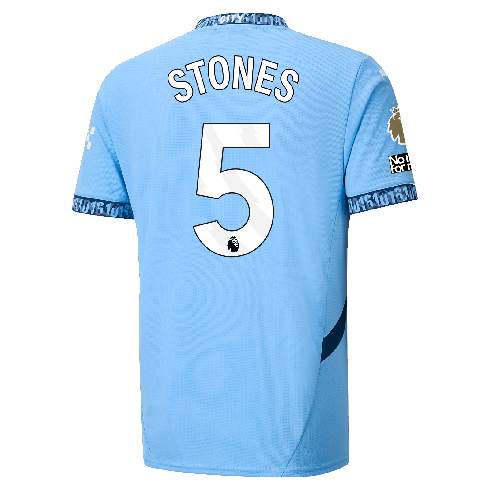 Manchester City Stones 2024-2025 UCL Home Jersey – Authentic Shirt