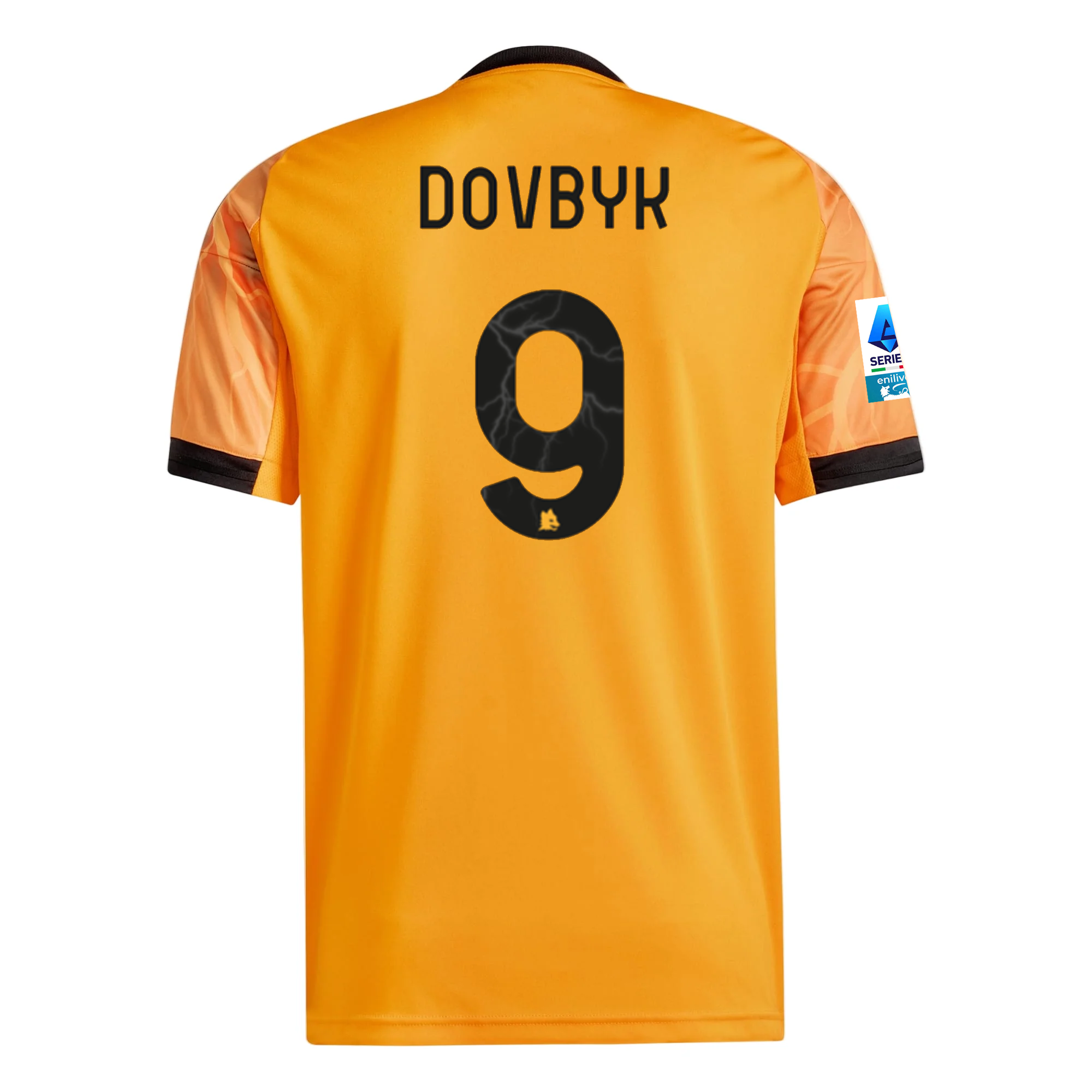 AS Roma Dovbyk 2025-2026 Ser Away Jersey – Authentic Shirt