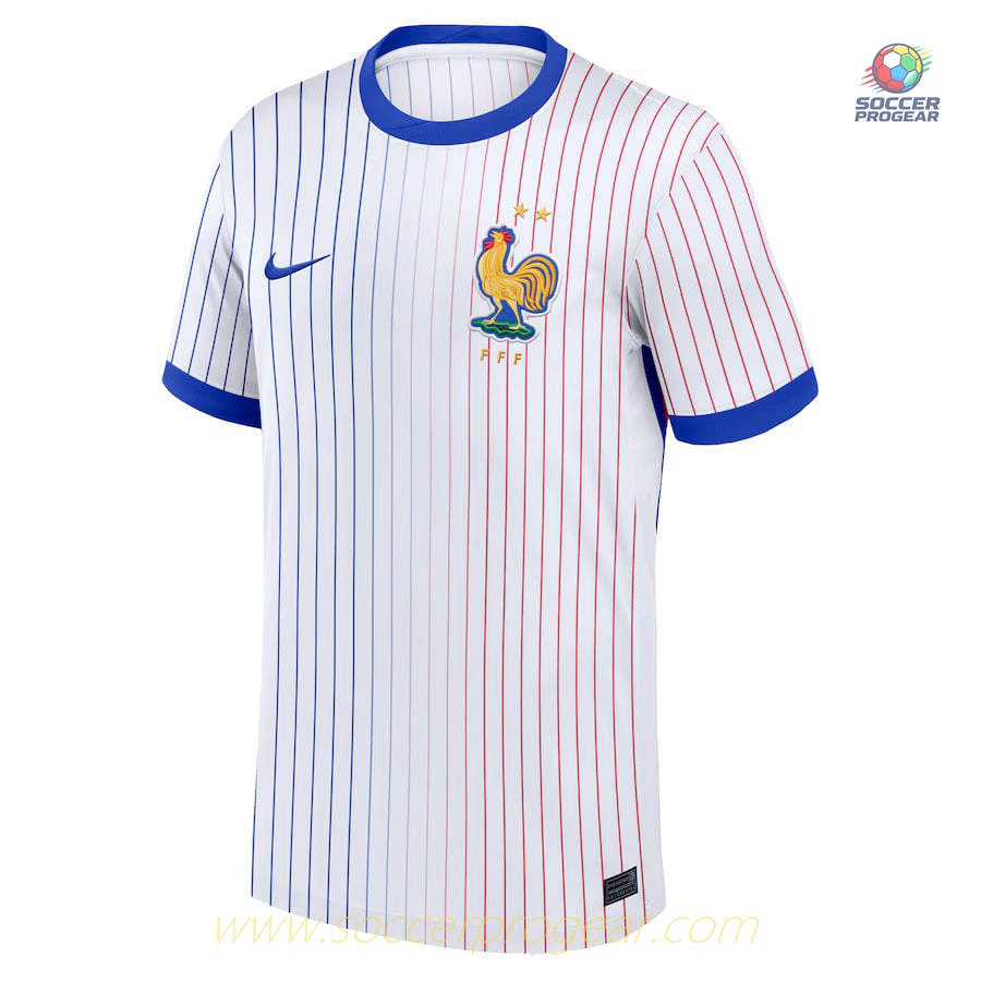 France Team Away Kids Football Shirt Set Football Jersey 2024-25 Edition