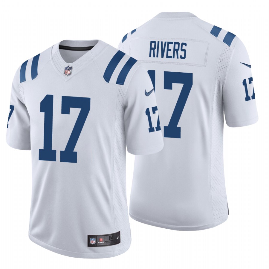 NFL I C Colts #17 Philip Rivers White Limited Jersey - High Quality