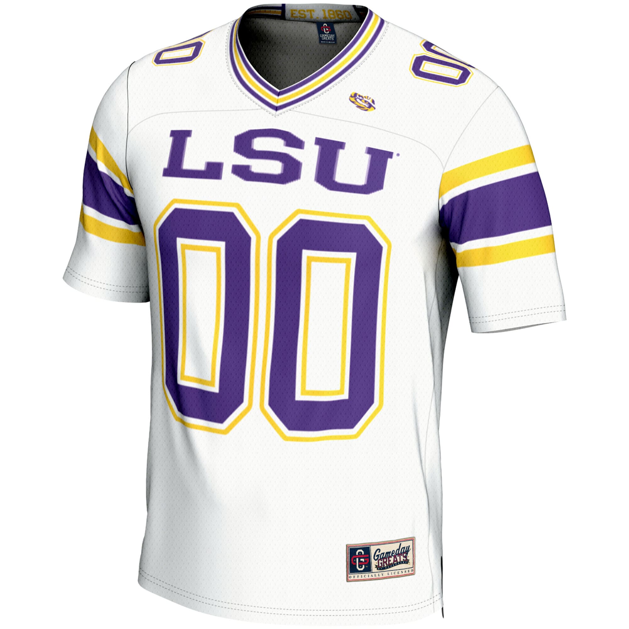 LSU Tigers GameDay Greats Youth NIL Pick-A-Player 2026 Season Football Jersey - White