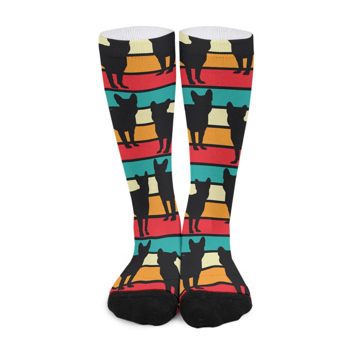 Fashion-Forward Frenchie-Fan Chloe- Socks for Dog Owners