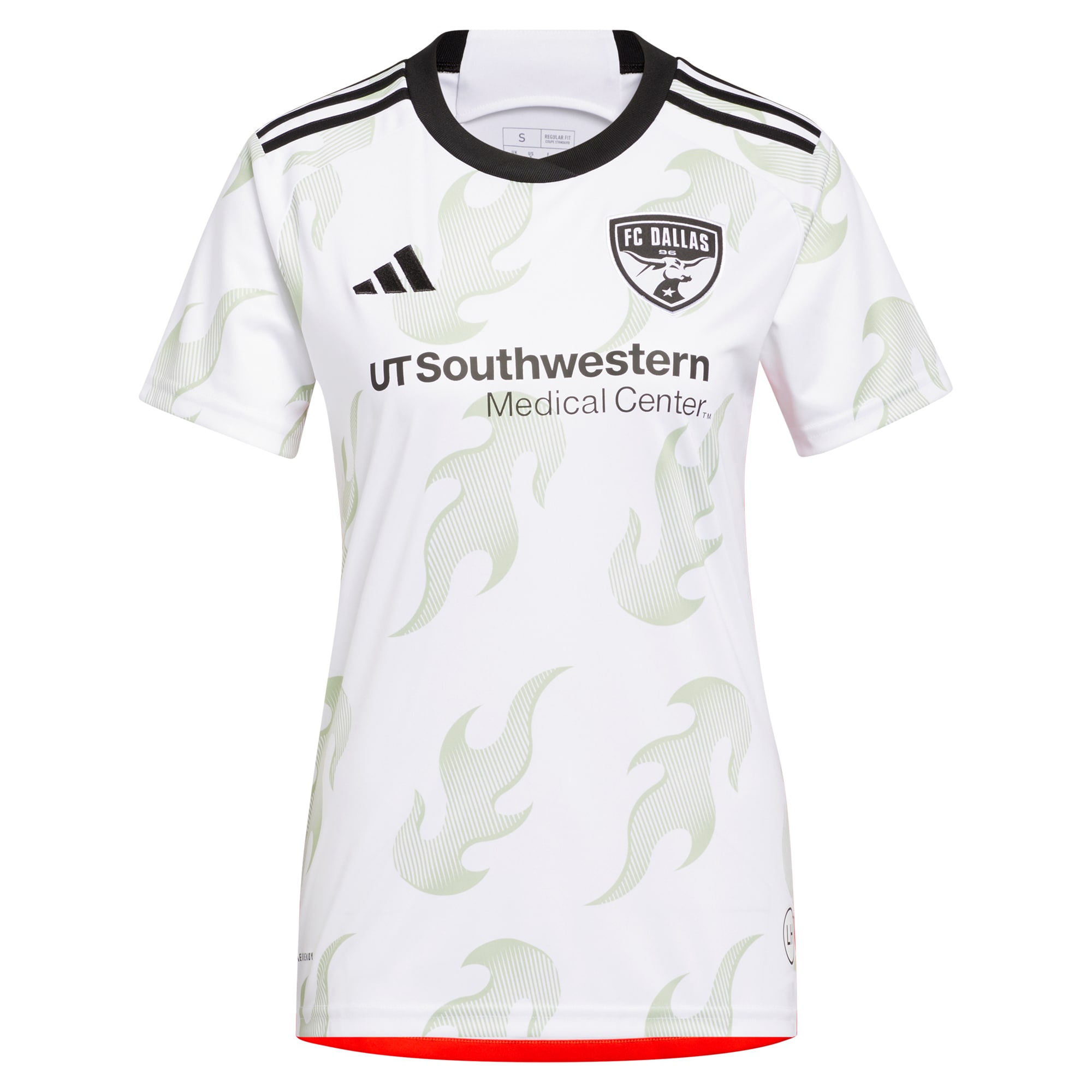 [SJH] Maarten Paes FC Dallas Women's 2024 Burn Baby Burn Replica Player Jersey - White