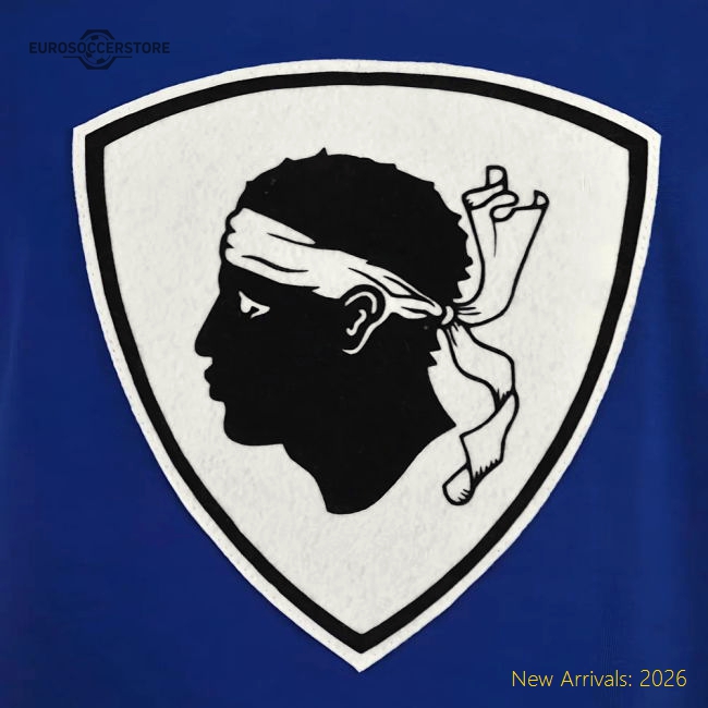 Genuine Official Bastia 1980S Retro Football Shirt
