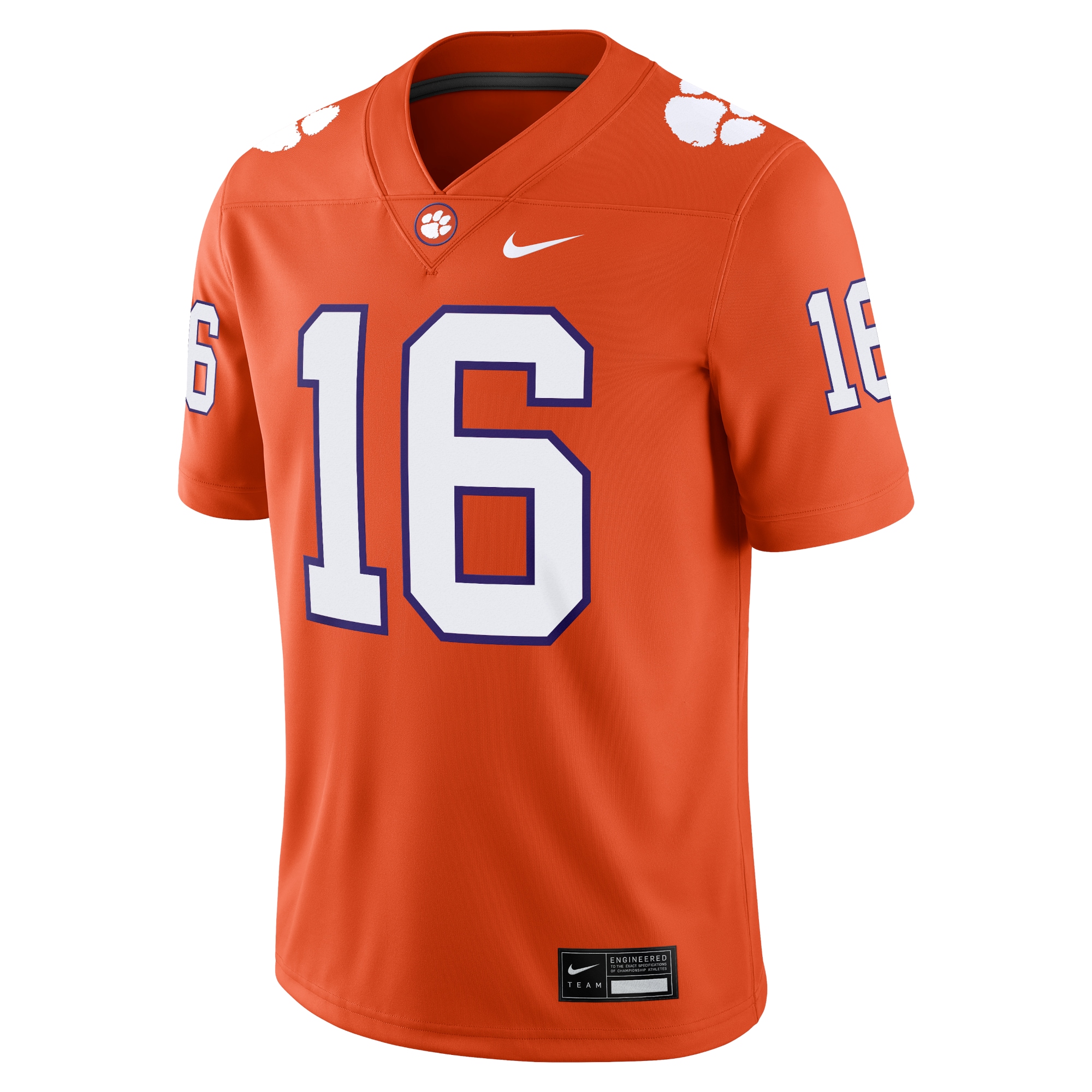 [DDG] Trevor Lawrence #16 Clemson Tigers Alumni Game Jersey - Orange