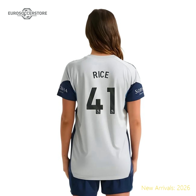 Elegant Arsenal Womens Rice Jersey 2025-2026 Moisture-wicking