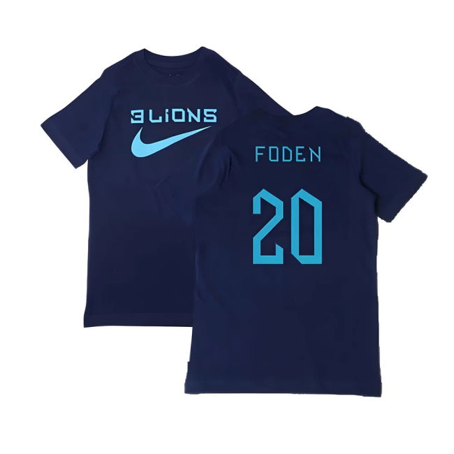 England International Team Supporter Kit - Kids Version (Foden 20)