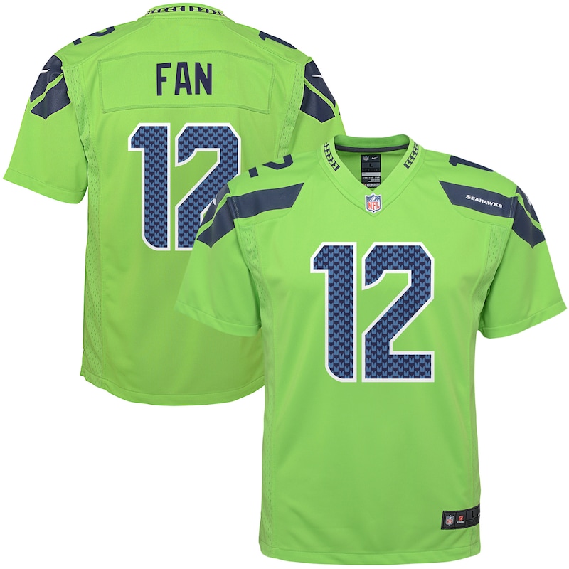 None 12th Fan SEA Seahawks Timeless High-Quality Jersey Football Appar