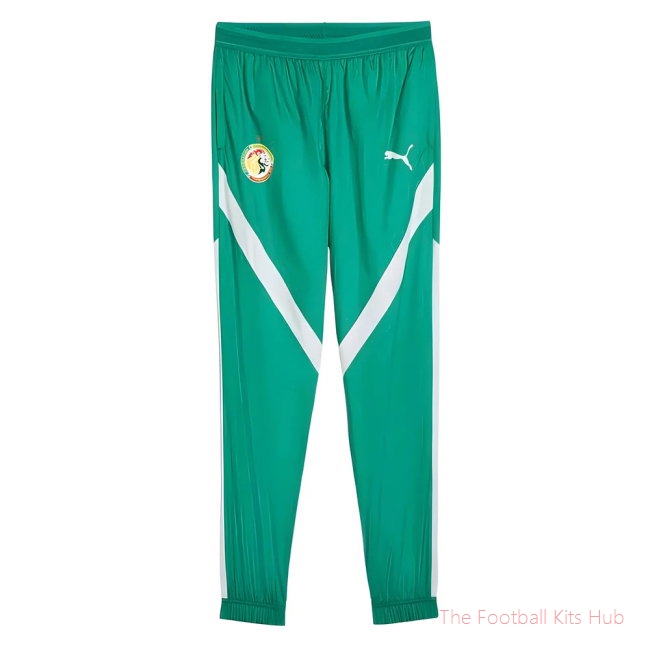 2024-2025 Senegal Prematch Woven Pants (Green)
