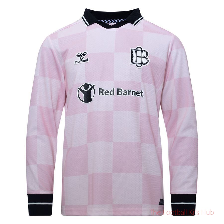 Odense Boldklub 3rd Shirt 2025/26 Kids Long Sleeves