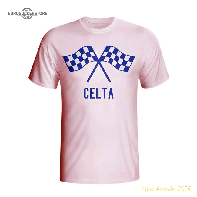 Celta Vigo Waving Flags T-shirt (white) - Kids - Fan Design