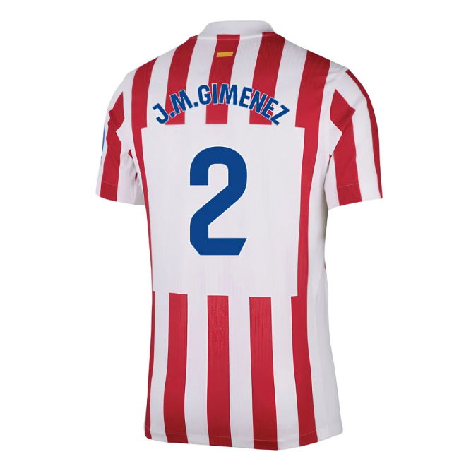 Authentic 2025-2026 Atletico Madrid Spanish Home Shirt (1)