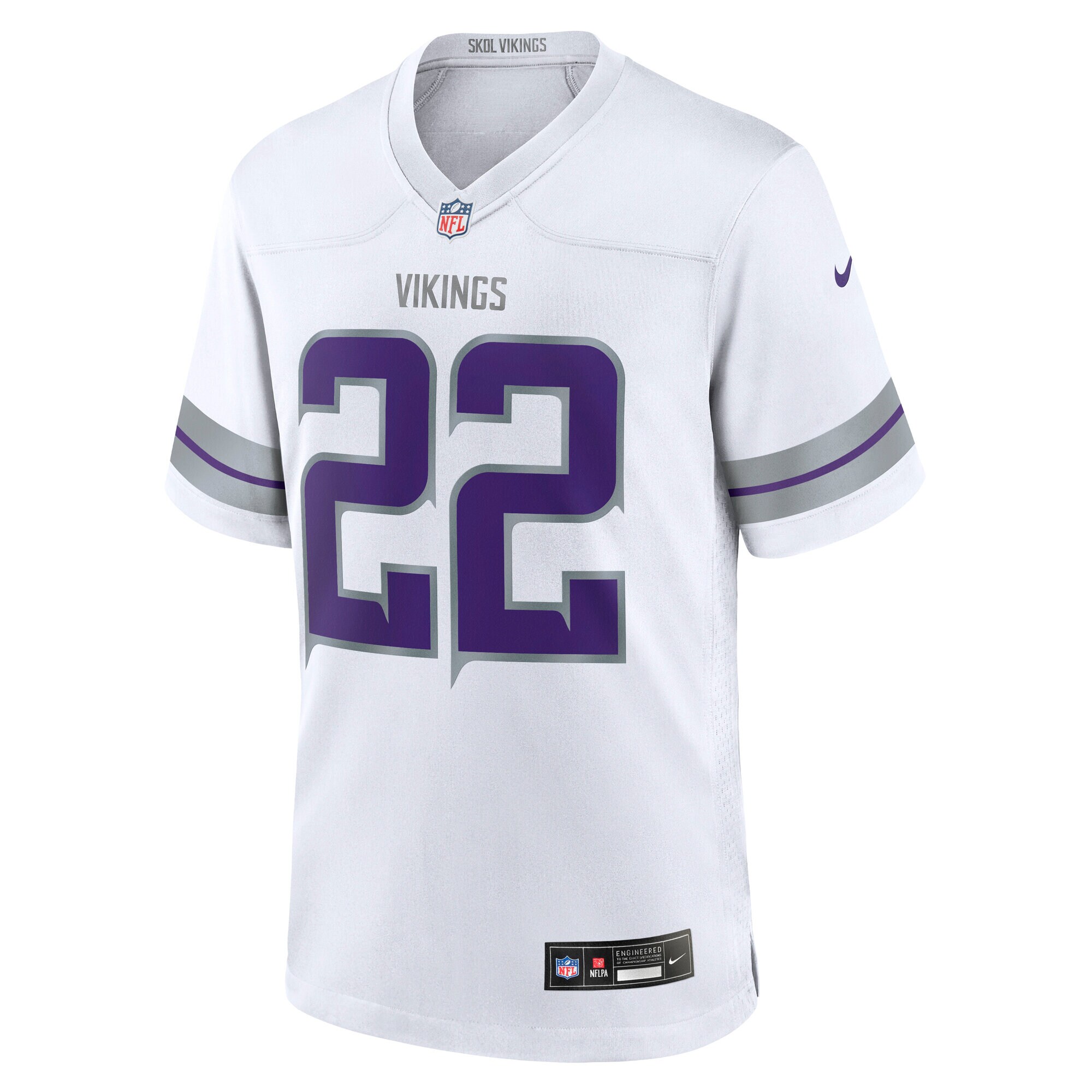 [LK] Harrison Smith Minnesota Vikings Alternate Game Jersey - White