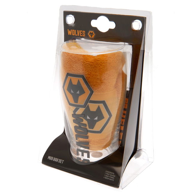 Adult Wolverhampton Wanderers FC Mini Bar Set