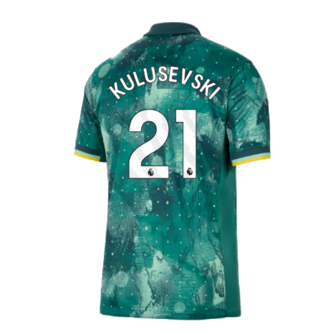 Authentic 2024-2025 Tottenham Hotspur Third Shirt (kulusevski 21)
