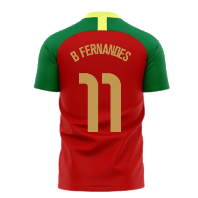 2025-2026 National Teams Fernandes 11 Small 34-36Chest (88/96Cm)