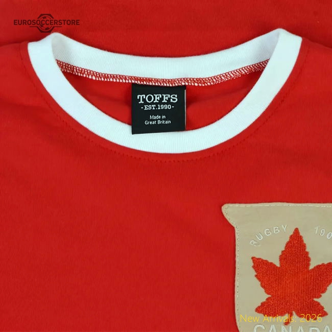 Canada National Team Rugby T-shirt - Redwhite - Budget-friendly