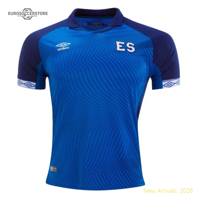 Highperformance El Salvador 20192020 Home Jersey Breathable