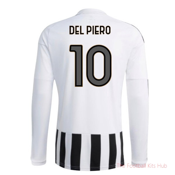 Juventus 2026-2027 Long Sleeve Home Shirt (Del Piero 10)