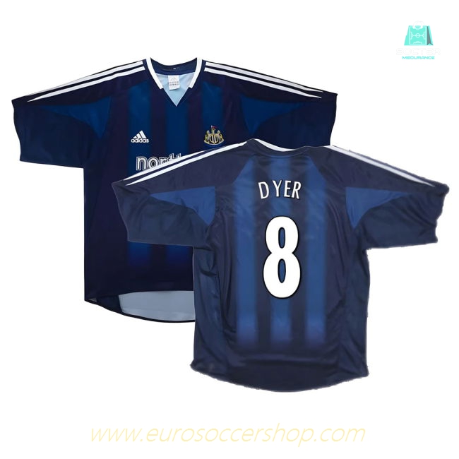 Newcastle United 2004-05 Away Shirt ((Excellent) S) (Dyer 8)