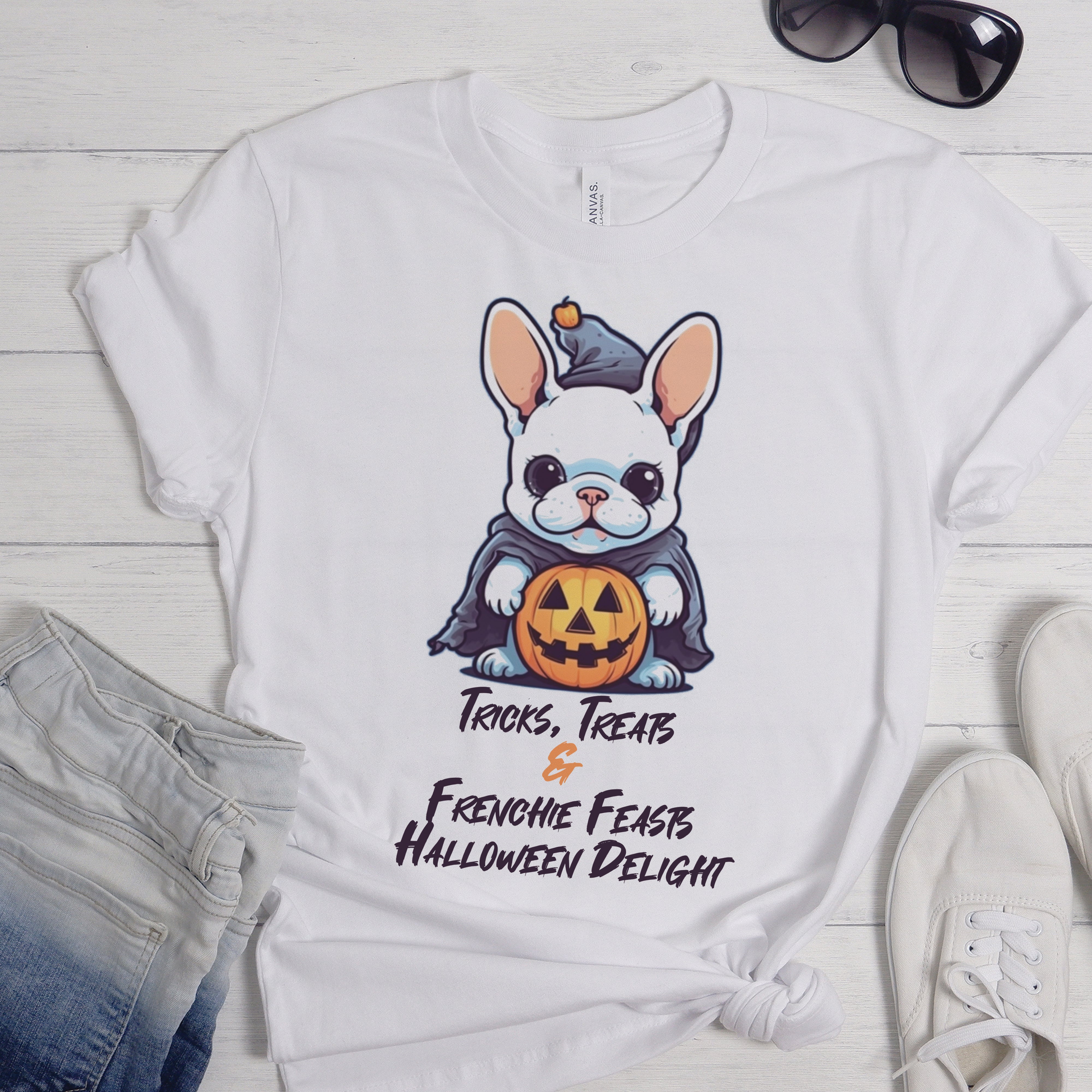 French Bulldog Frenchie's Midnight Howls Unisex T Shirt Durable Dog Item