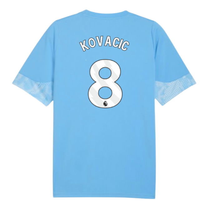 Man City EPL Team Contemporary Training Soccer Jersey (Kovacic 8)