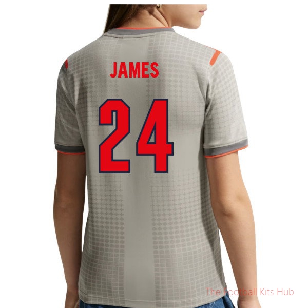 England 2026-2027 Pre-Match Shirt James #24 Football Jersey