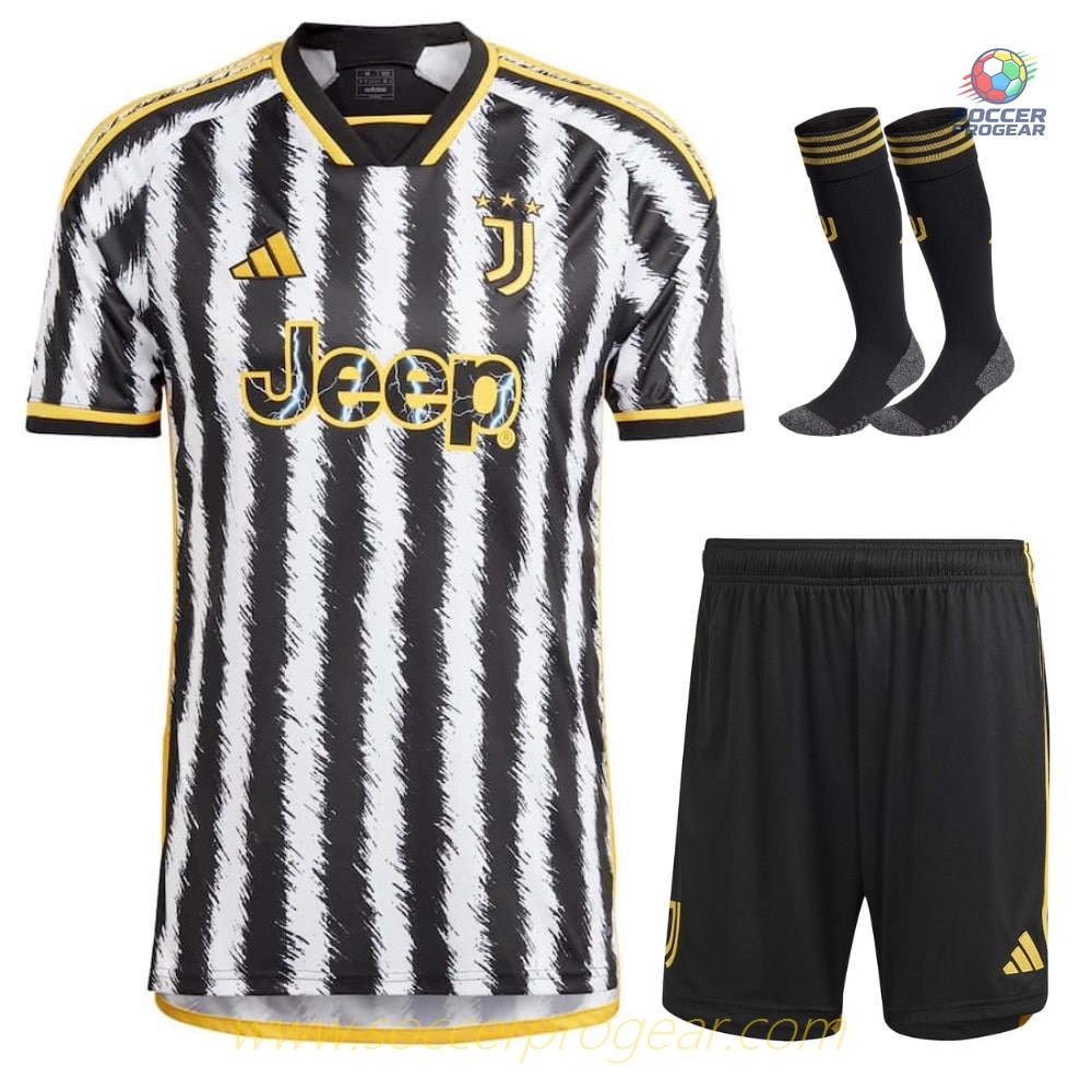 JUVENTUS Official HOME KIDS KIT 2023 2024