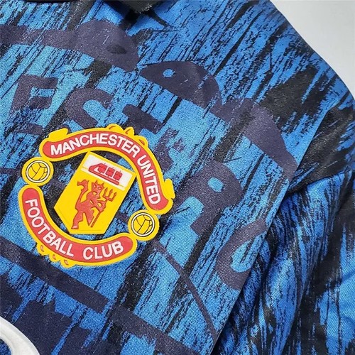 Official Manchester United (man Utd) 1992-1993 Visitante - Football